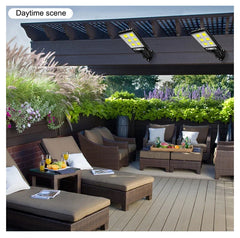 Solar Outdoor LED Wall Lamp – Motion Sensor Light for Garden & Garage - YanaChi Store