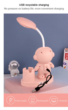 Creative Kids' Astronaut Table Lamp – Adjustable Color With A Practical Design - YanaChi Store