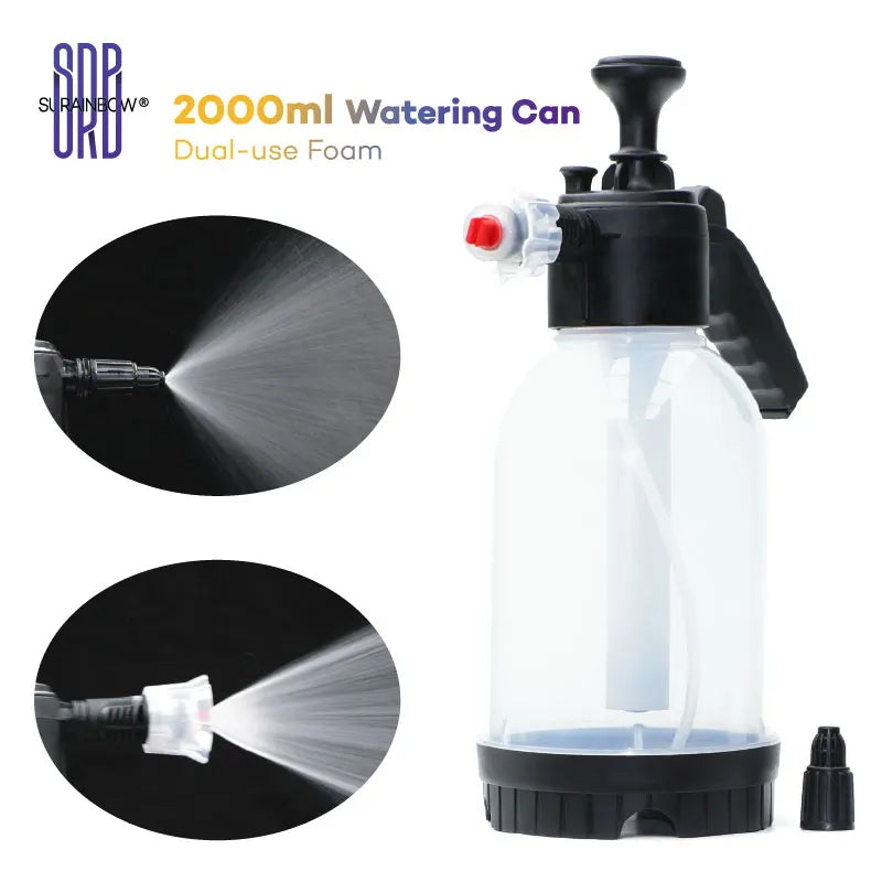 3-in-1 Versatile Sprayer: 2L Hand Pump for Garden, Lawn & Car Detailing - YanaChi Store
