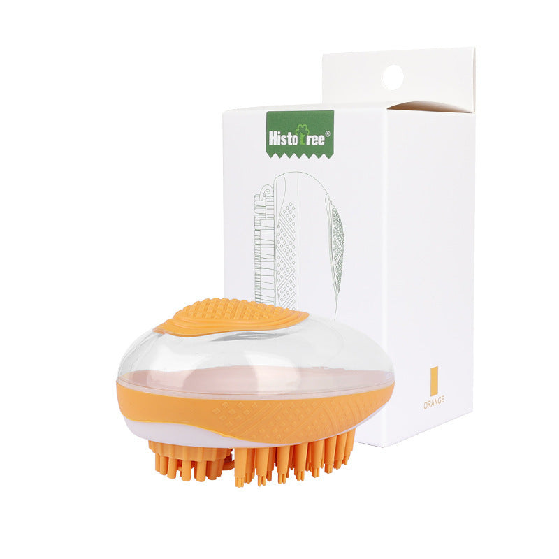 2-in-1 Pet Bath Grooming & SPA Massage Comb with Soft Silicone Design - YanaChi Store