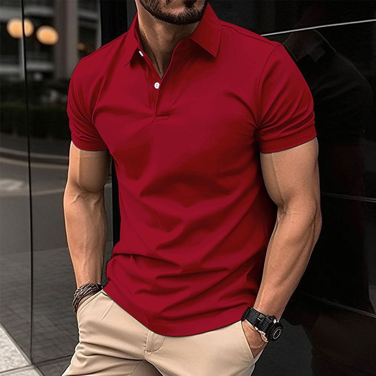 Men's Summer Comfort Polo Shirt - YanaChi Store
