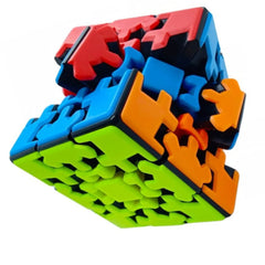 3x3x3 Educational Block Toy Gear Structure Free Rotating Decompression Puzzle Toy for Kids - YanaChi Store