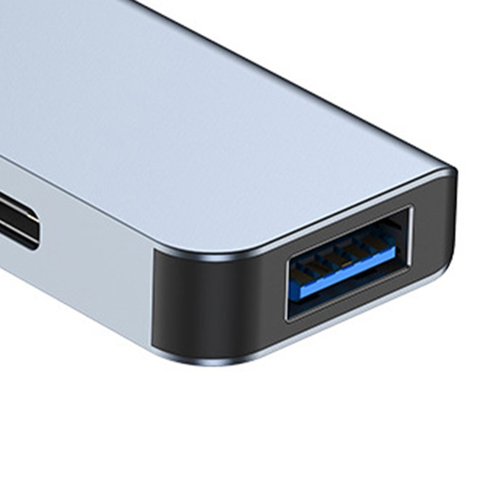 7 in 1 Type C Hub 5W Charging Plug and Play Aluminum Alloy USB Docking Station for Keyboards PC - YanaChi Store