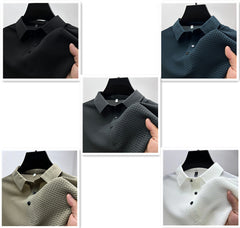 Men's High-Quality Polyester Polo T-Shirt – Available in 6 Colors & Size - YanaChi Store