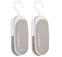 2PACK Mini Bag Sealer, Portable Heat Vacuum Sealers Plastic Sealer, 2 In 1 Heat Seal And Cutter Mini Food Sealer For Plastic Bags Food Storag - YanaChi Store