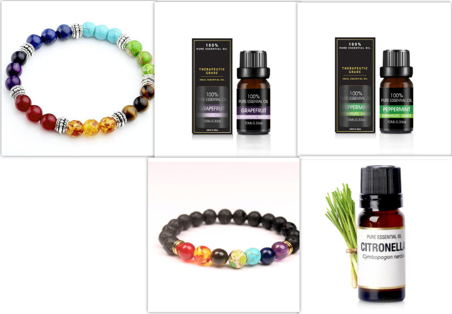 Organic Essential Oils Gift Set – Aromatherapy for Relaxation and Wellness Kit for Diffuser - YanaChi Store