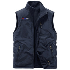 Double-sided Vest Men's Sports Fleece Vest - YanaChi Store