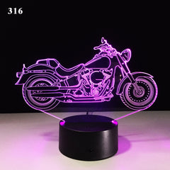 Colorful Touch LED Light – Acrylic Shade for Stylish Spaces - YanaChi Store