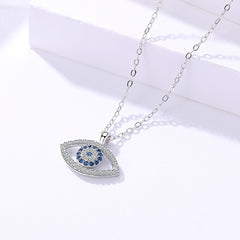 Sterling Silver Eye Pendant - Modern Sophistication with an Edge - YanaChi Store