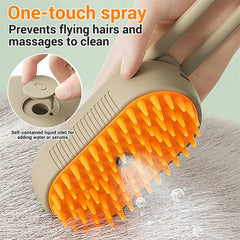 3-in-1 Electric Pet Grooming Brush - Steam, Massage, and Hair Removal - YanaChi Store
