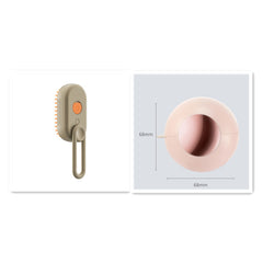 3-in-1 Electric Pet Grooming Brush - Steam, Massage, and Hair Removal - YanaChi Store