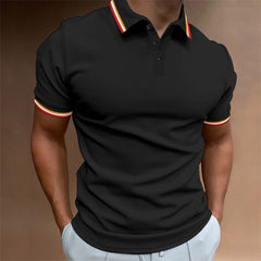 Men's Slim Fit Striped Short-Sleeve Shirt – Perfect Blend of Style and Comfort - YanaChi Store