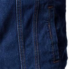 Men’s Casual Jean Jacket - Warm, Durable, and Trendy - YanaChi Store