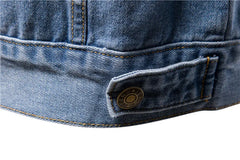 Men’s Casual Jean Jacket - Warm, Durable, and Trendy - YanaChi Store