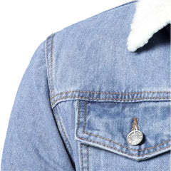 Men’s Casual Jean Jacket - Warm, Durable, and Trendy - YanaChi Store