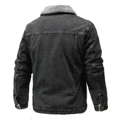 Stylish Warm Denim Coat - Perfect for Winter or Autumn Comfort - YanaChi Store