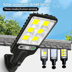 Solar Outdoor LED Wall Lamp – Motion Sensor Light for Garden & Garage - YanaChi Store