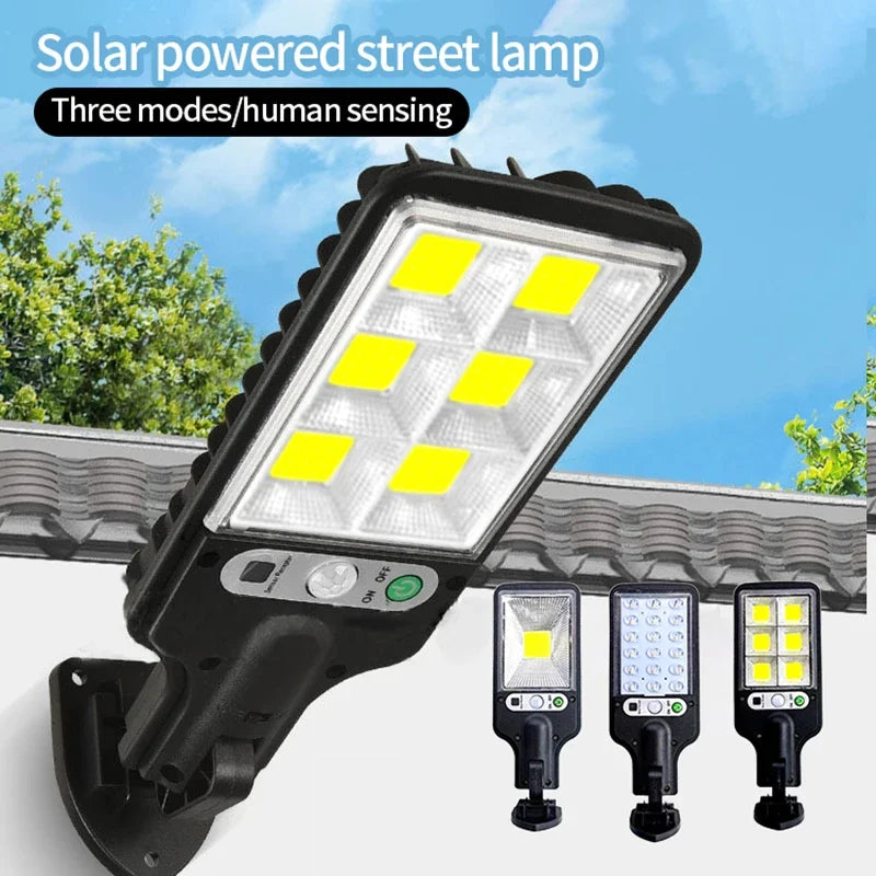 Solar Outdoor LED Wall Lamp – Motion Sensor Light for Garden & Garage - YanaChi Store