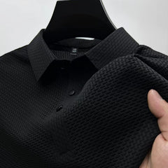 Men's High-Quality Polyester Polo T-Shirt – Available in 6 Colors & Size - YanaChi Store