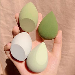 Hydrophilic Makeup Sponge – Beveled & Drop-Shaped, Non-Latex Beauty Blender - YanaChi Store